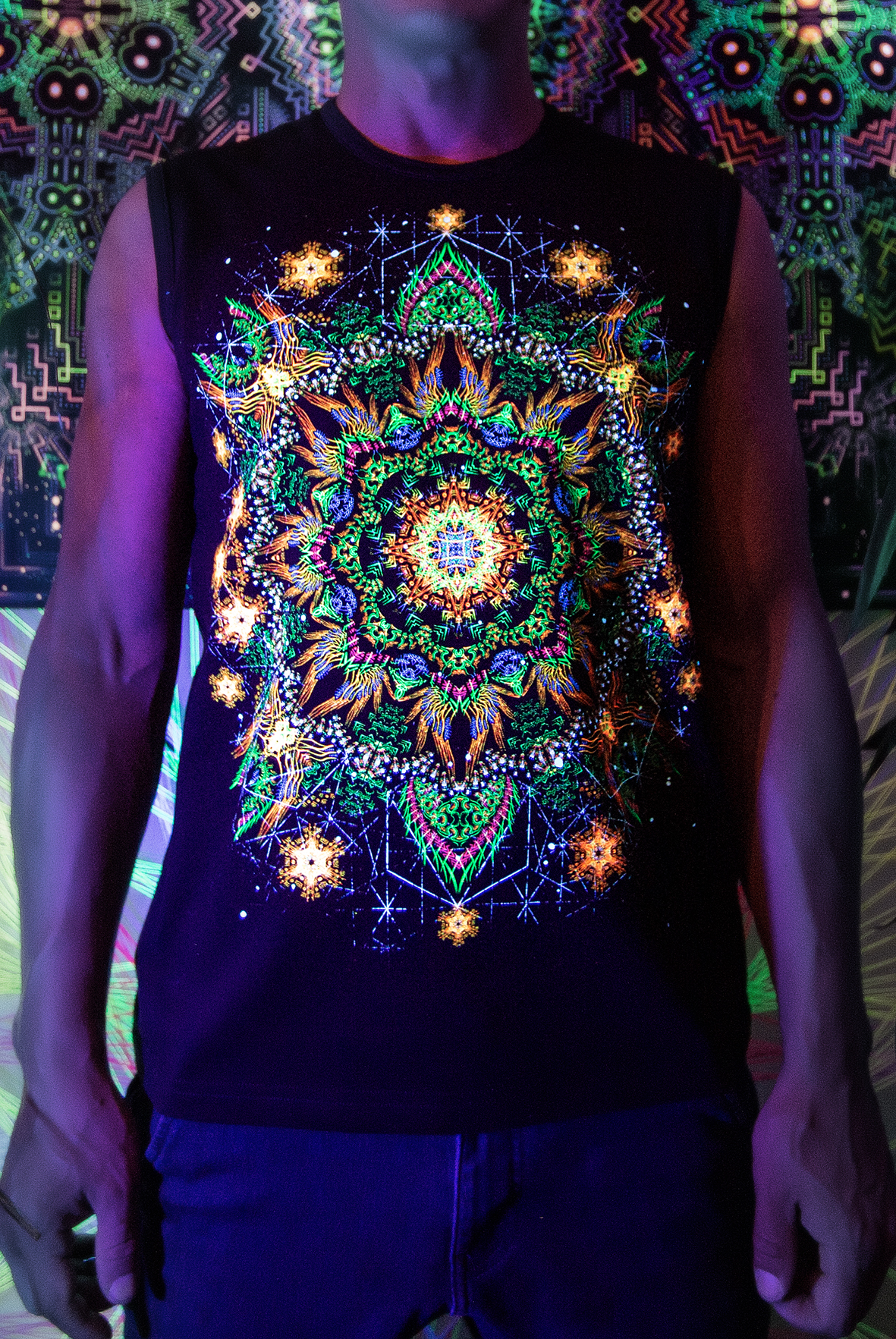 "INSOMNIA" Men's sleeveless