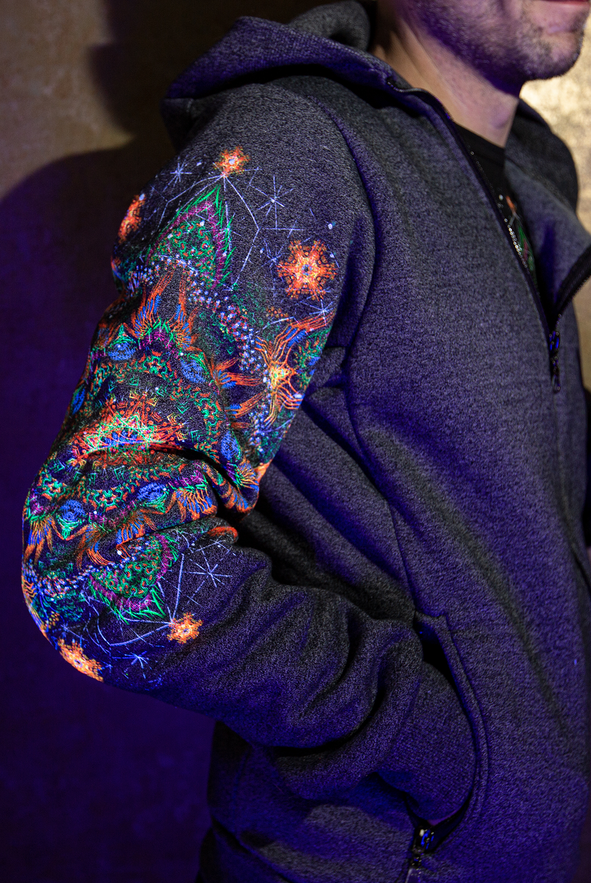 "INSOMNIA" zip hoodie