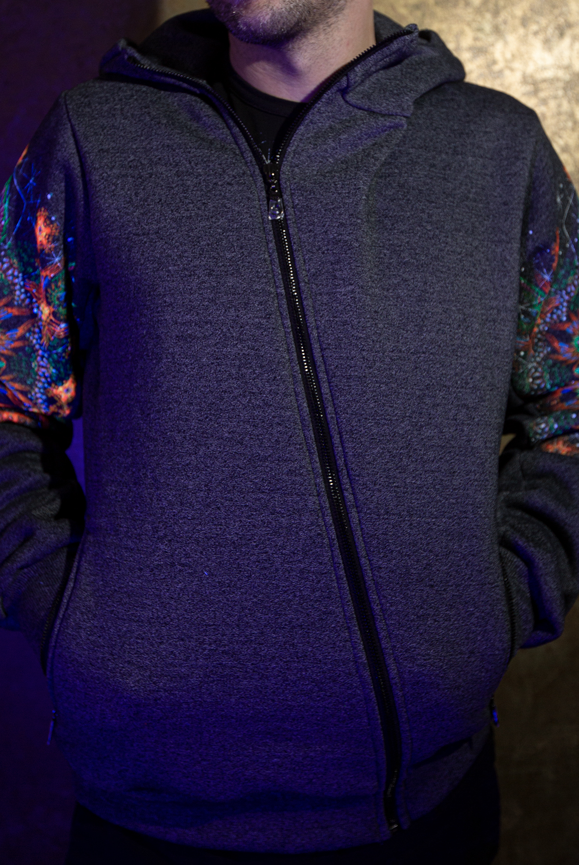 "INSOMNIA" zip hoodie