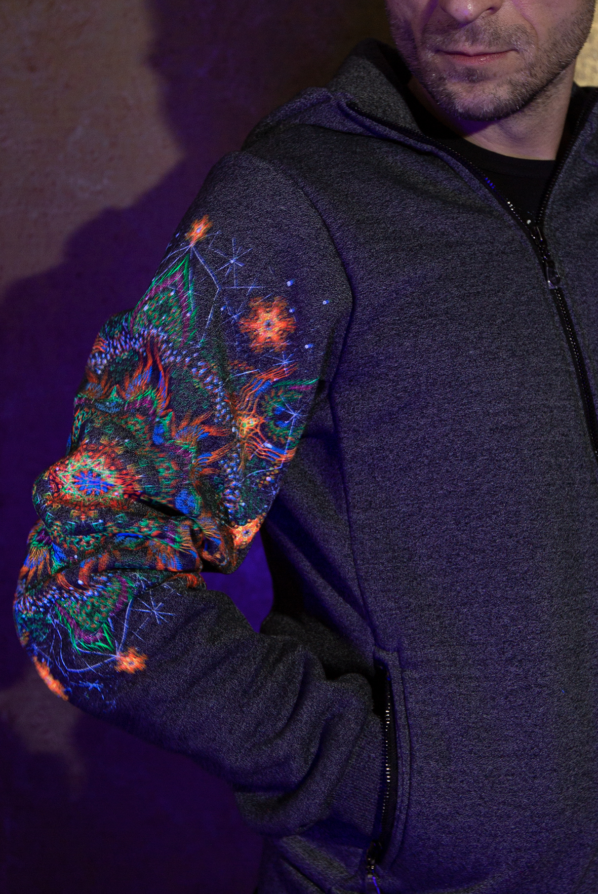 "INSOMNIA" zip hoodie